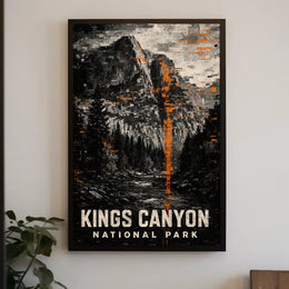 Kings Canyon National Park Poster