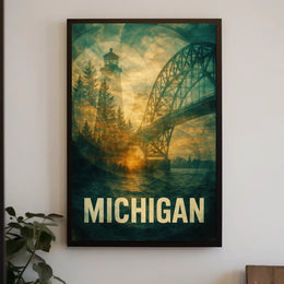 Michigan Scenic Poster
