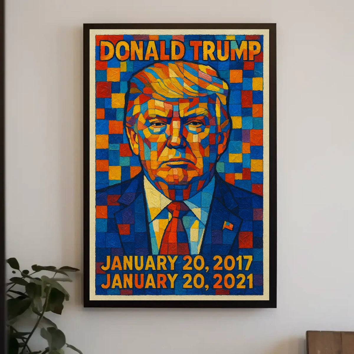 Donald Trump Presidential Term Poster