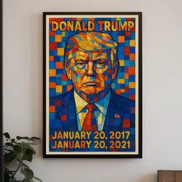 Donald Trump Presidential Term Poster
