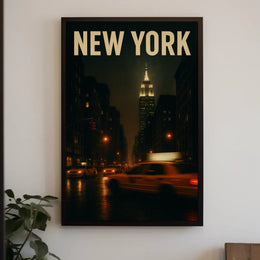 New York City Nights Poster
