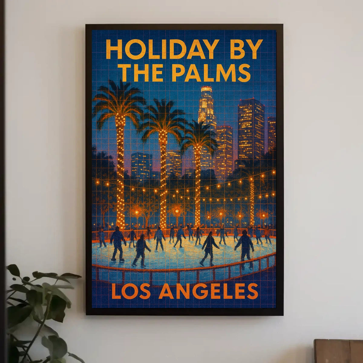 Holiday By The Palms Poster