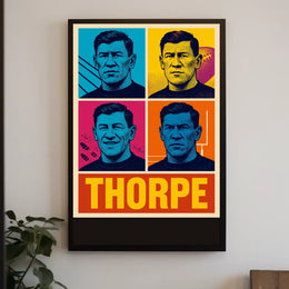 Thorpe Iconic Legacy Art Poster