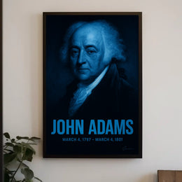 John Adams 2Nd President Poster