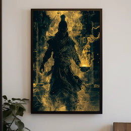 The Enigmatic Monk Poster PosterGoat