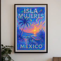 Isla Mujeres, Mexico Poster