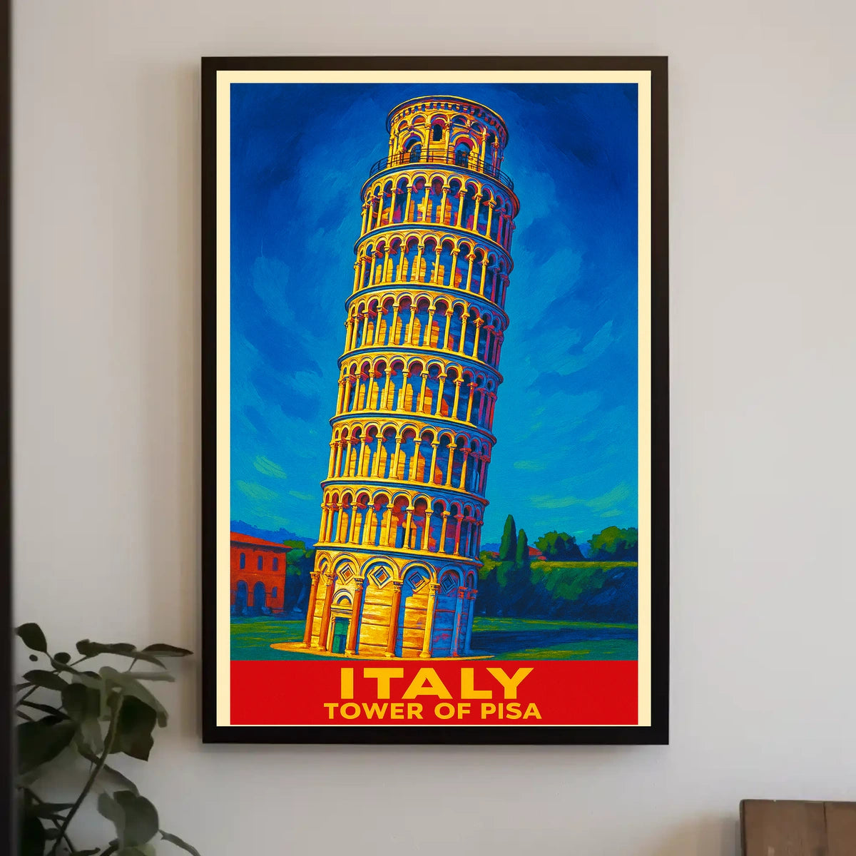 Italy Tower Of Pisa Poster