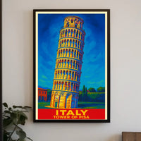 Italy Tower Of Pisa Poster