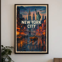 New York City Vibes Poster