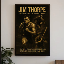 Jim Thorpe The Legend of Versatility Jim Thorpe Poster