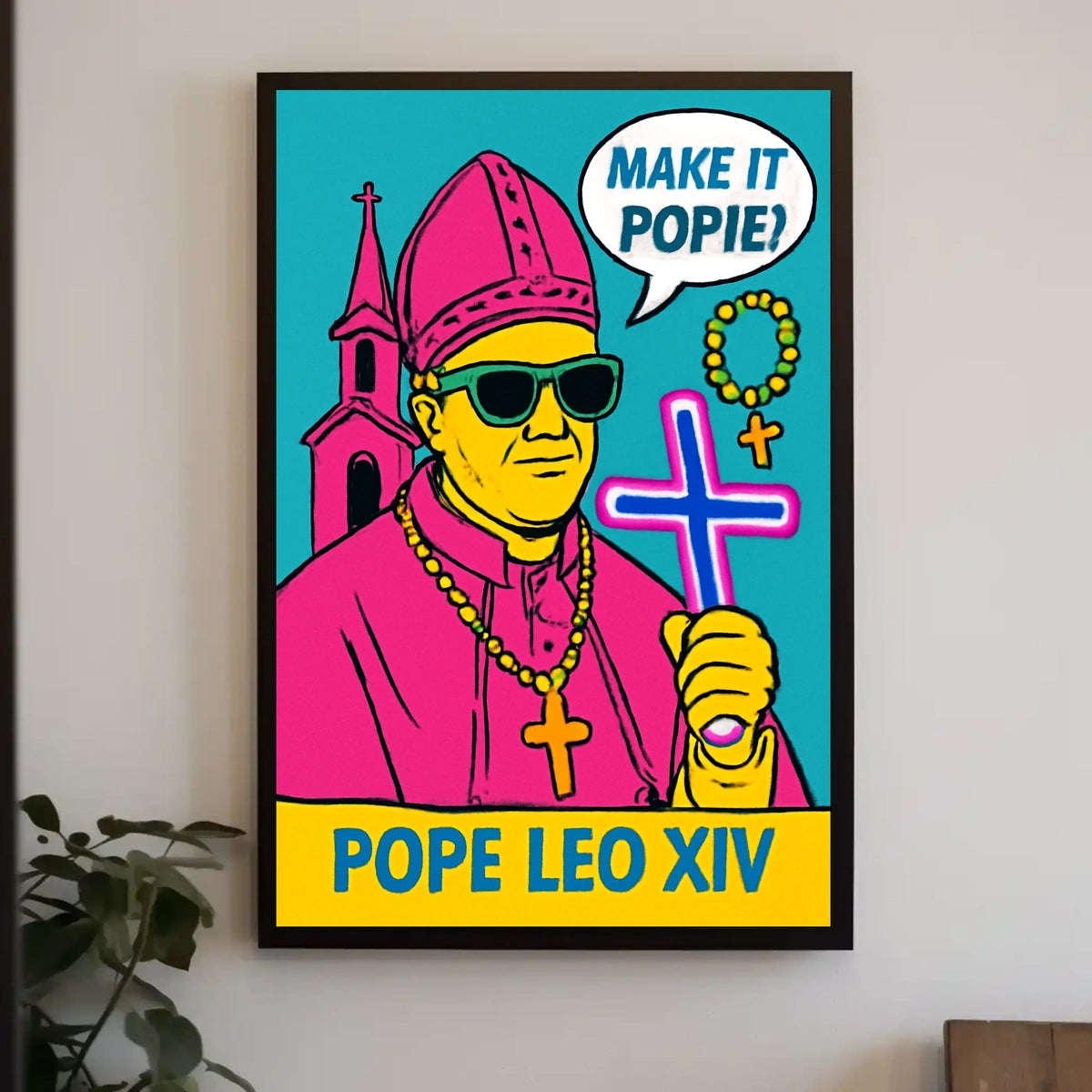 Pope Leo Xiv Poster