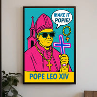 Pope Leo Xiv Poster