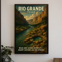 Rio Grande Wild And Scenic River Poster