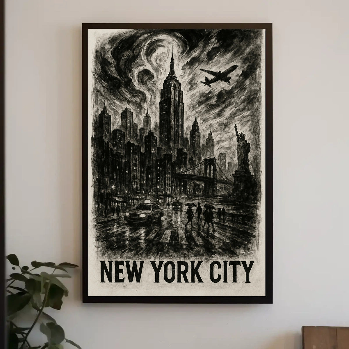 New York City Skyline Poster