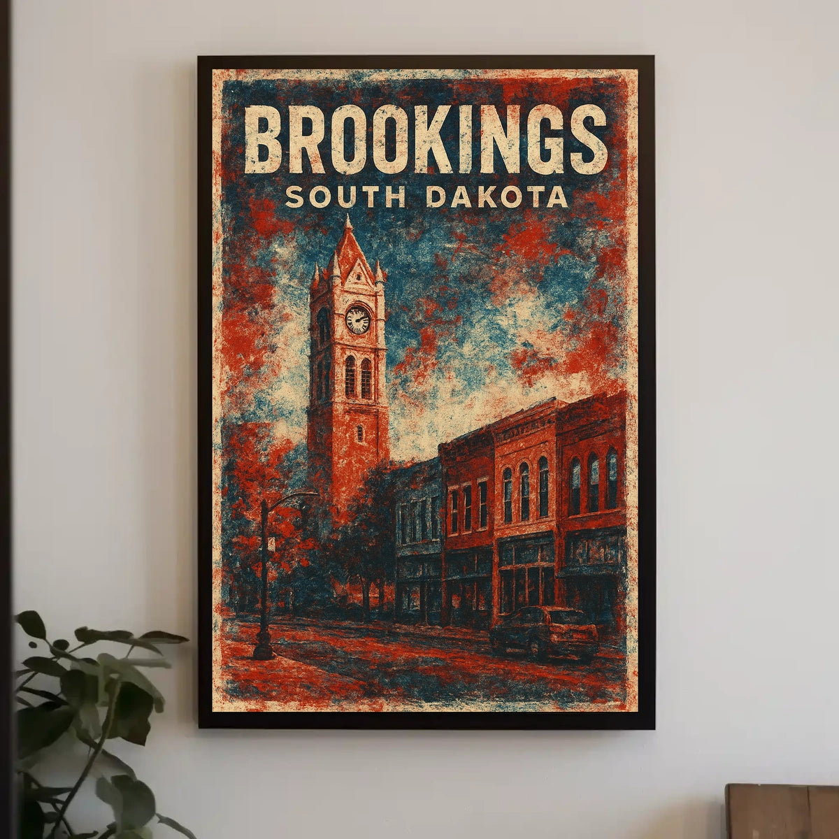 Brookings Wanderlust South Dakota Poster
