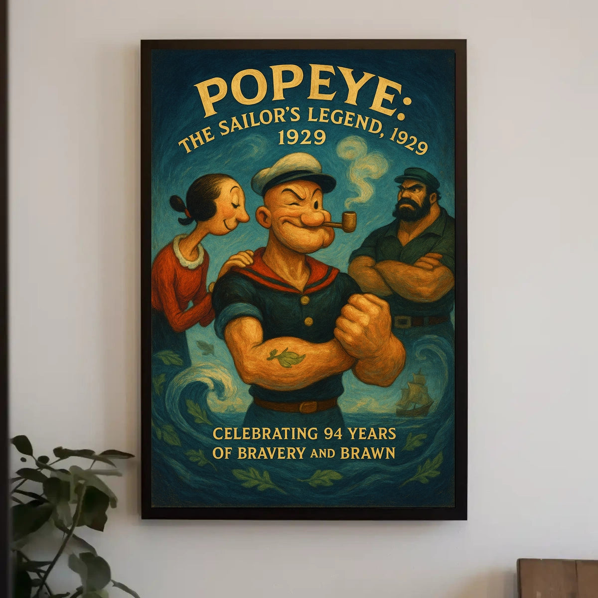 Popeye 1929 Art Poster POP-173