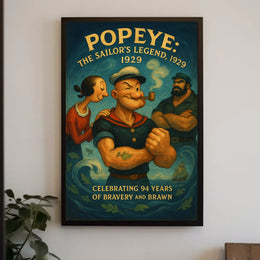Popeye 1929 Art Poster POP-173