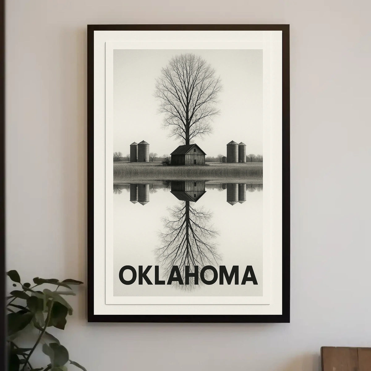 Oklahoma Reflection Poster