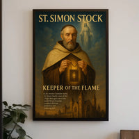 St. Simon Stock Keeper Of The Flame Poster