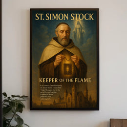 St. Simon Stock Keeper Of The Flame Poster