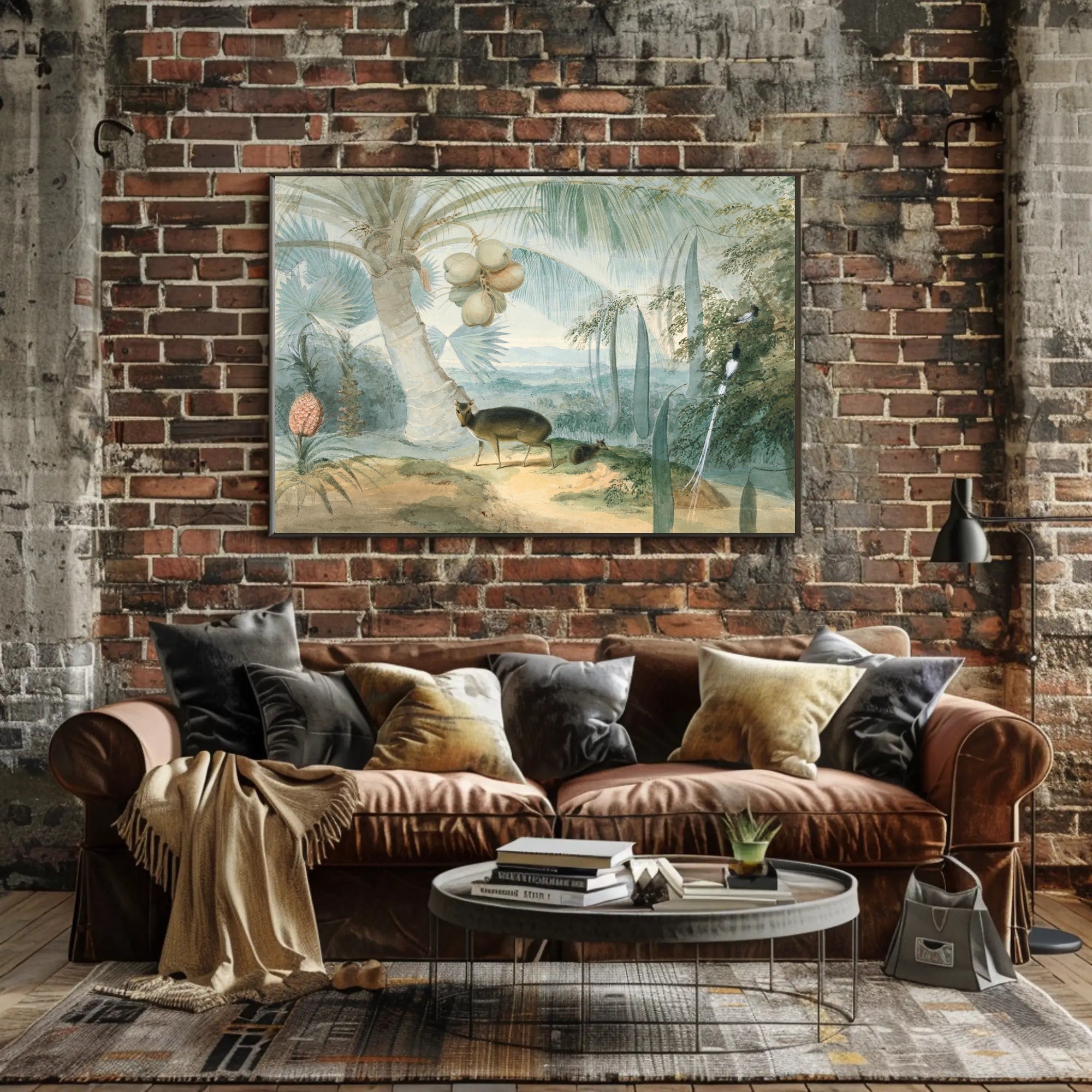 Tropical Wilderness Scene Poster