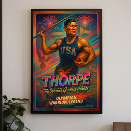 Thorpe – The World's Greatest Athlete Poster