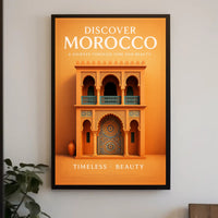 Discover Morocco Poster PosterGoat