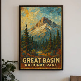 Great Basin National Park Scenic Wanderlust Poster