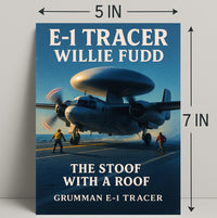 E-1 Tracer The Stoof with a Roof Poster PosterGoat
