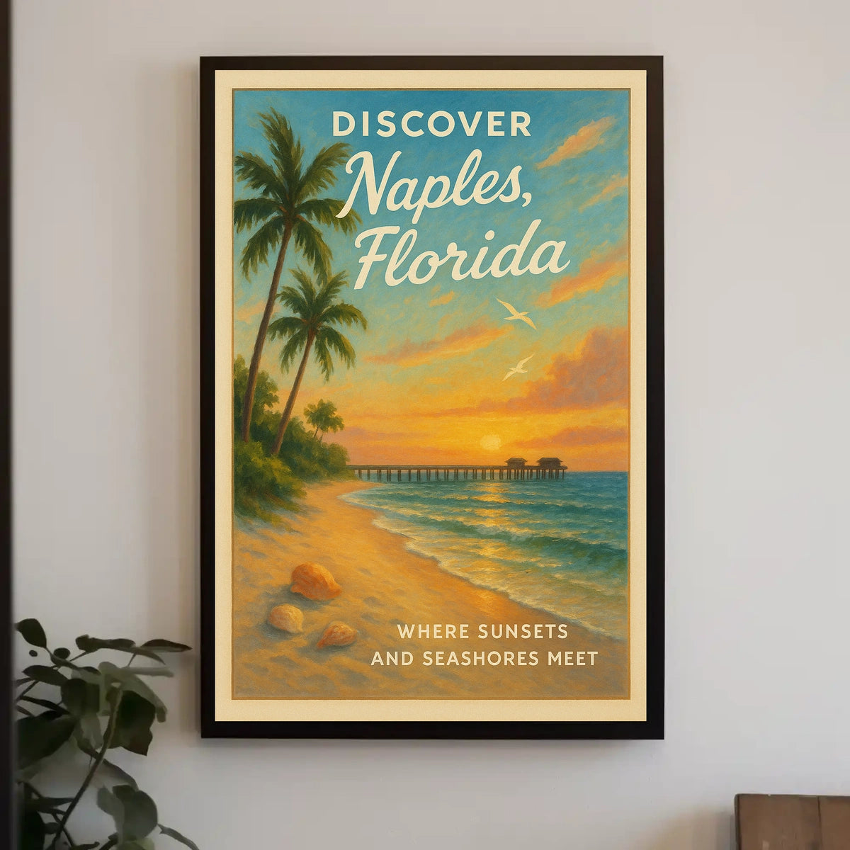 Discover Naples, Florida Poster