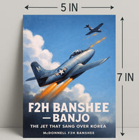 The Jet That Sang Over Korea Poster PosterGoat