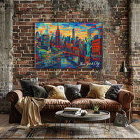 New York City Skyline Poster