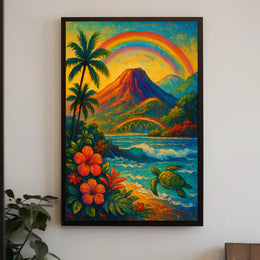 Tropical Paradise Poster