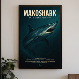 Makoshark The Oceans Predator Poster