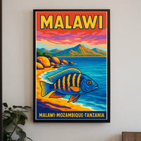 Vibrant Malawi Poster