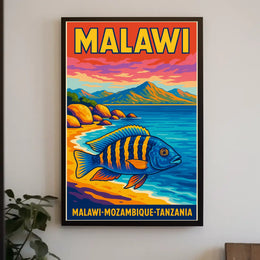 Vibrant Malawi Poster