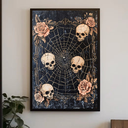 Web Of Mortality Poster