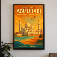 Discover Abu Dhabi Poster