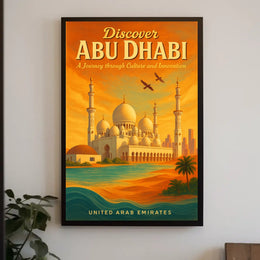 Discover Abu Dhabi Poster