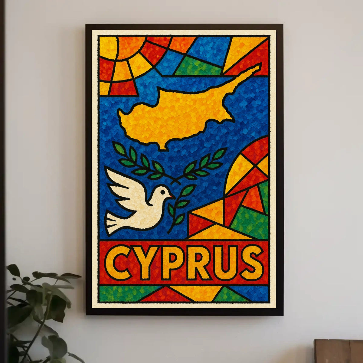 Cyprus A Mosaic Of Peace Poster