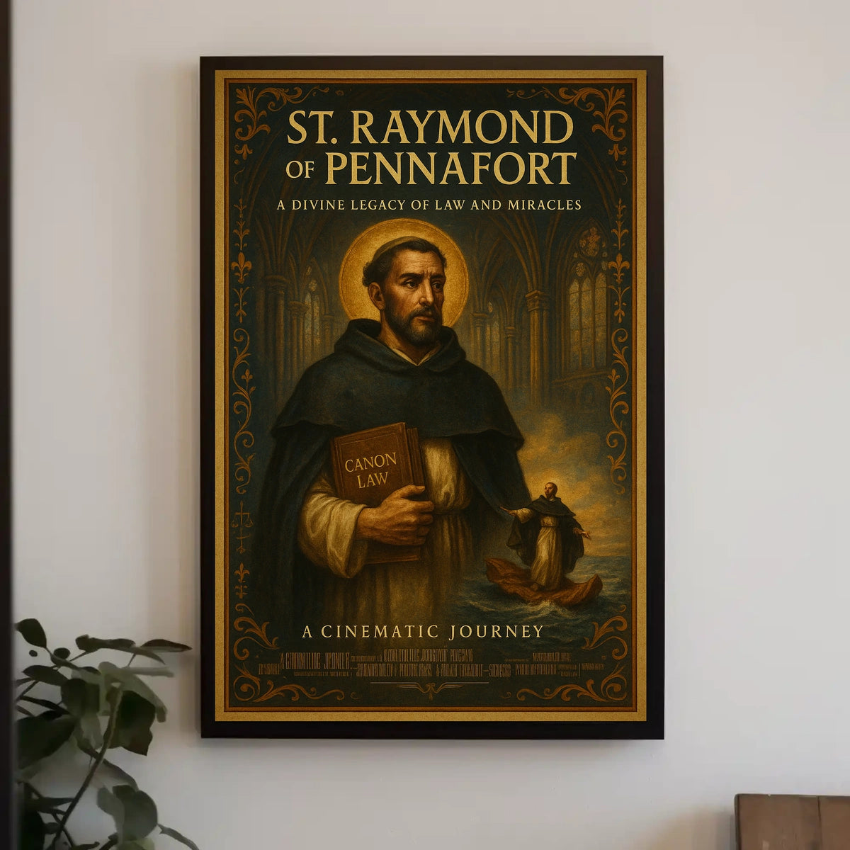 St. Raymond of Pennafort A Divine Legacy Poster
