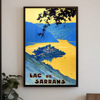Lac De Sarrans Poster