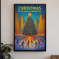 Christmas In The Heart Of Manhattan Poster