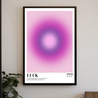 Spiritual Transformation 777 Luck Abstract Poster PosterGoat