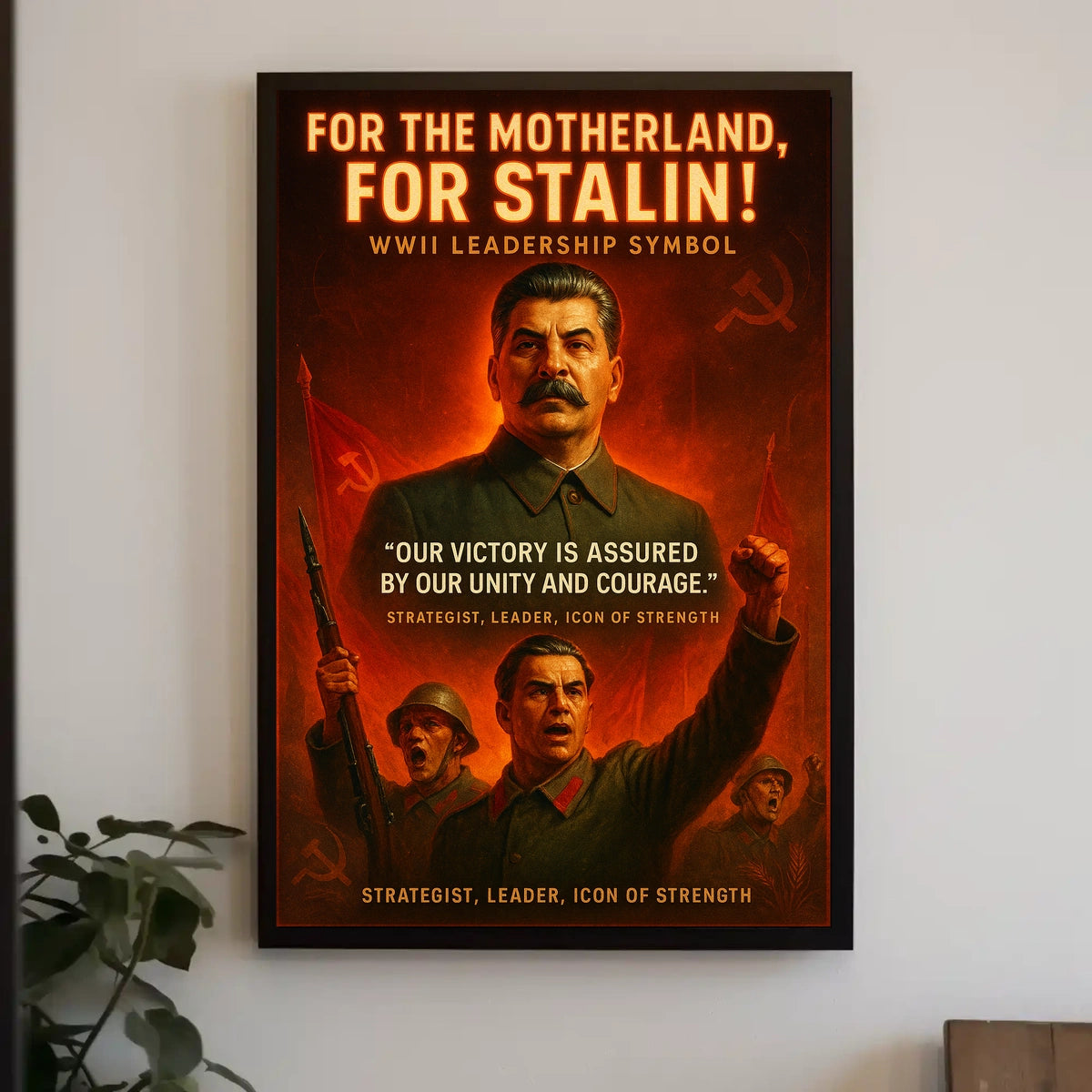 For the Motherland, For Stalin Poster