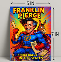 Franklin Pierce 14th President Poster PosterGoat