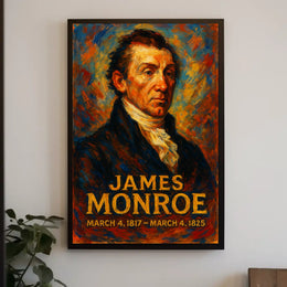 James Monroe 5Th President Poster