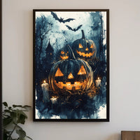 Haunted Halloween Night Poster
