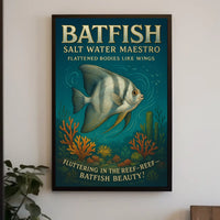 Batfish Salt Water Maestro Poster