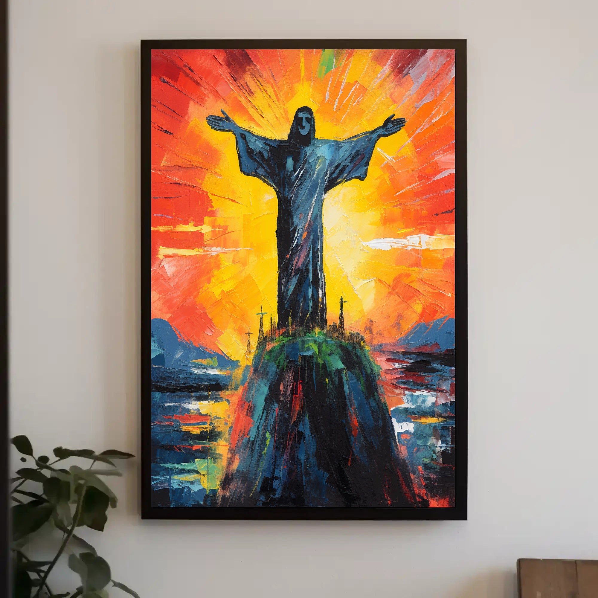 Radiant Embrace Poster